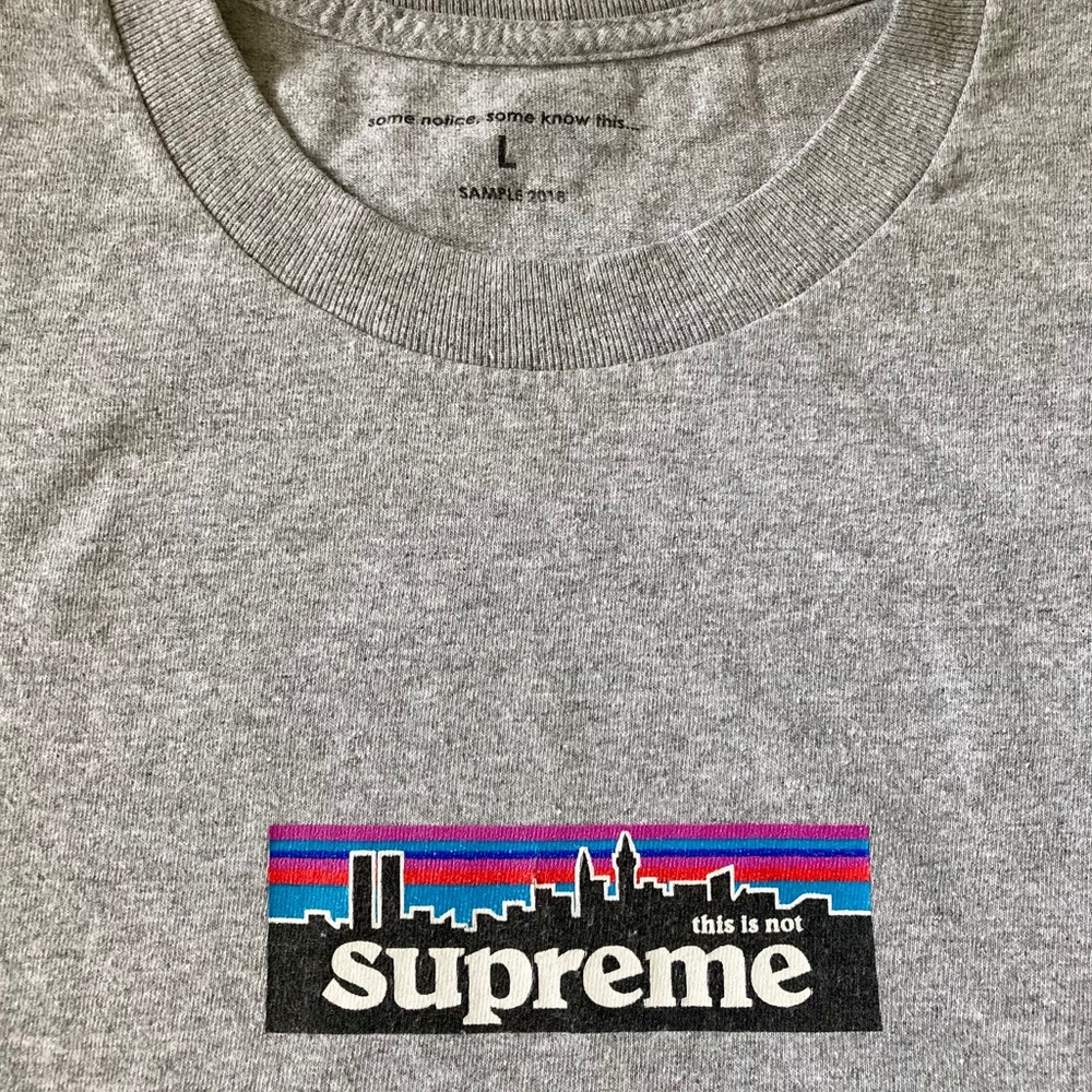 Aaron’s World This Is Not Supreme Patagonia Shirt - Picture 2 of 5